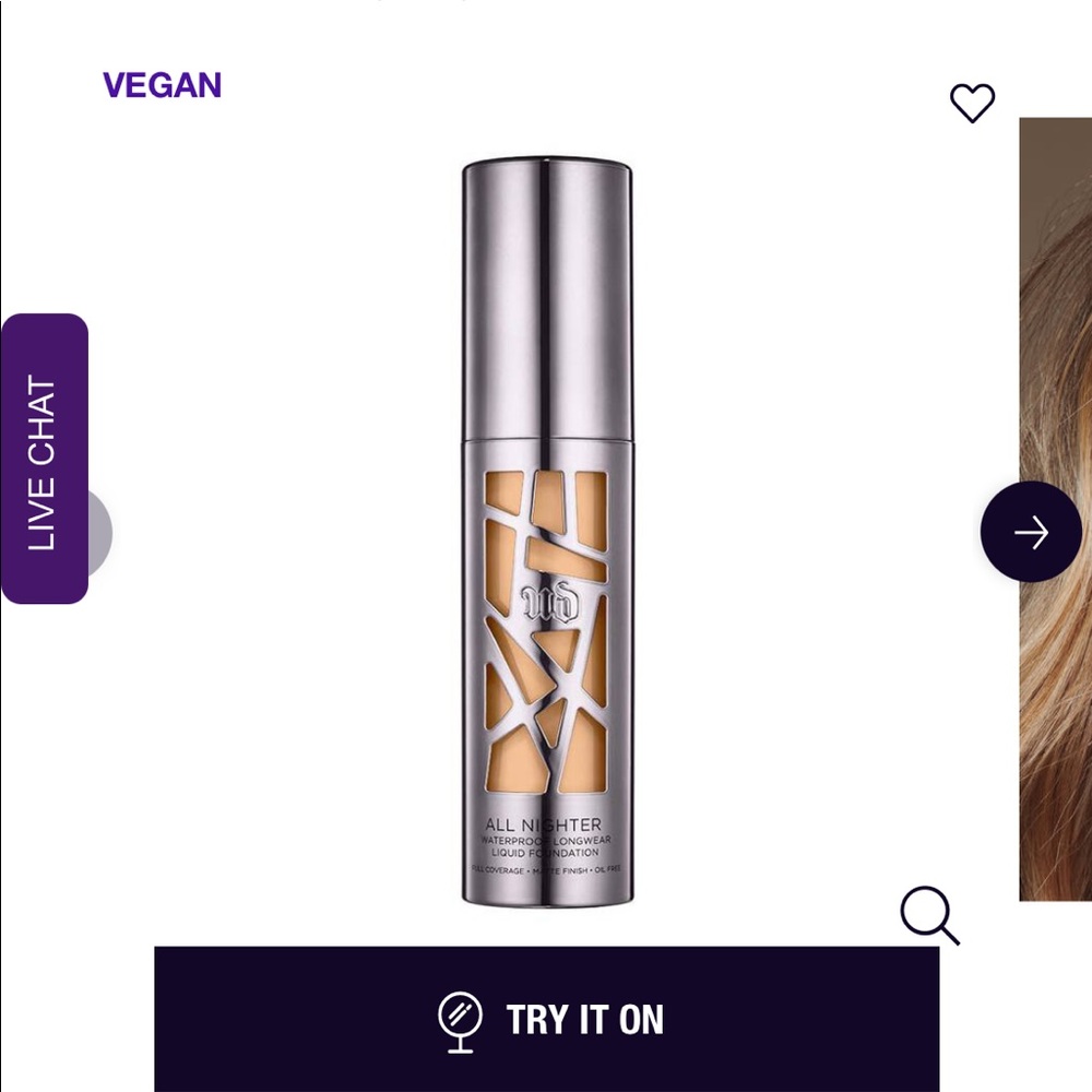 urban decay liquid allnighter foundation